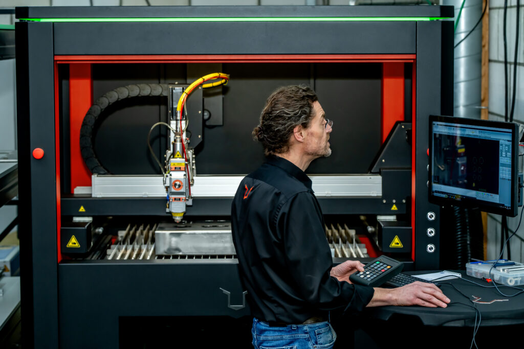 Service lasersysteem